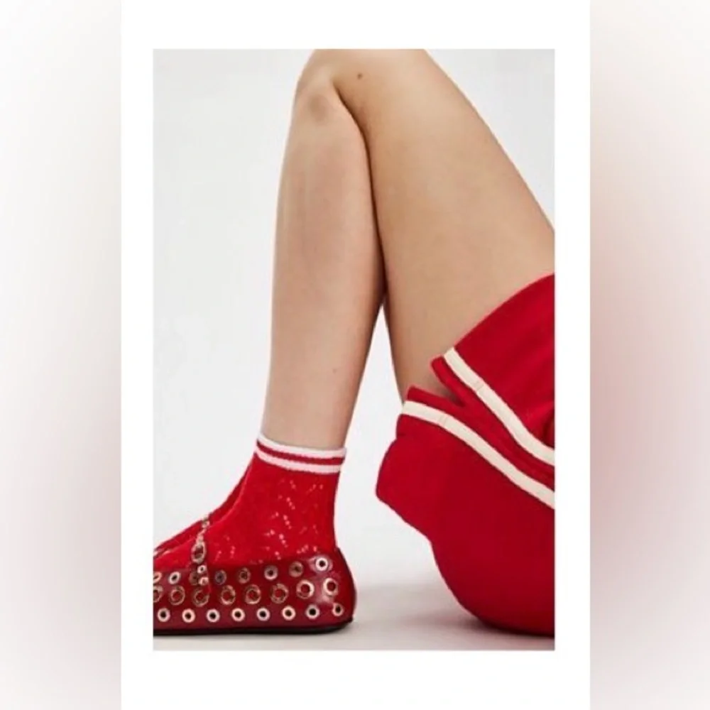 NWT Free People Pointelle Trouser Socks